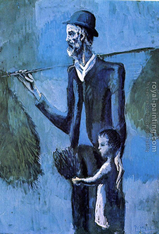 Pablo Picasso : the mistletoe seller